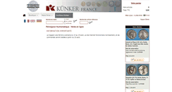 Desktop Screenshot of poinsignon-numismatique.fr